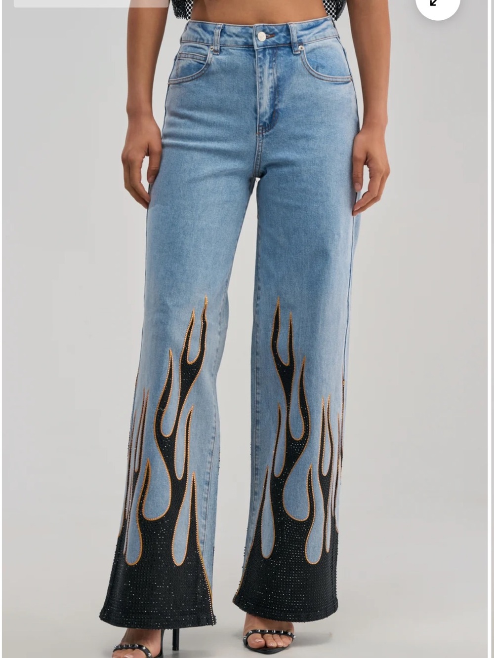 Akira ON FIRE RELAXED DENIM